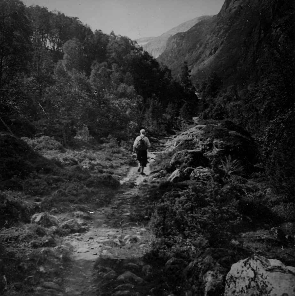 Fjellvandring, Skerdalen, 1937.