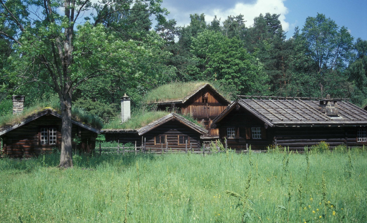 Numedalstunet på Norsk Folkemuseum.