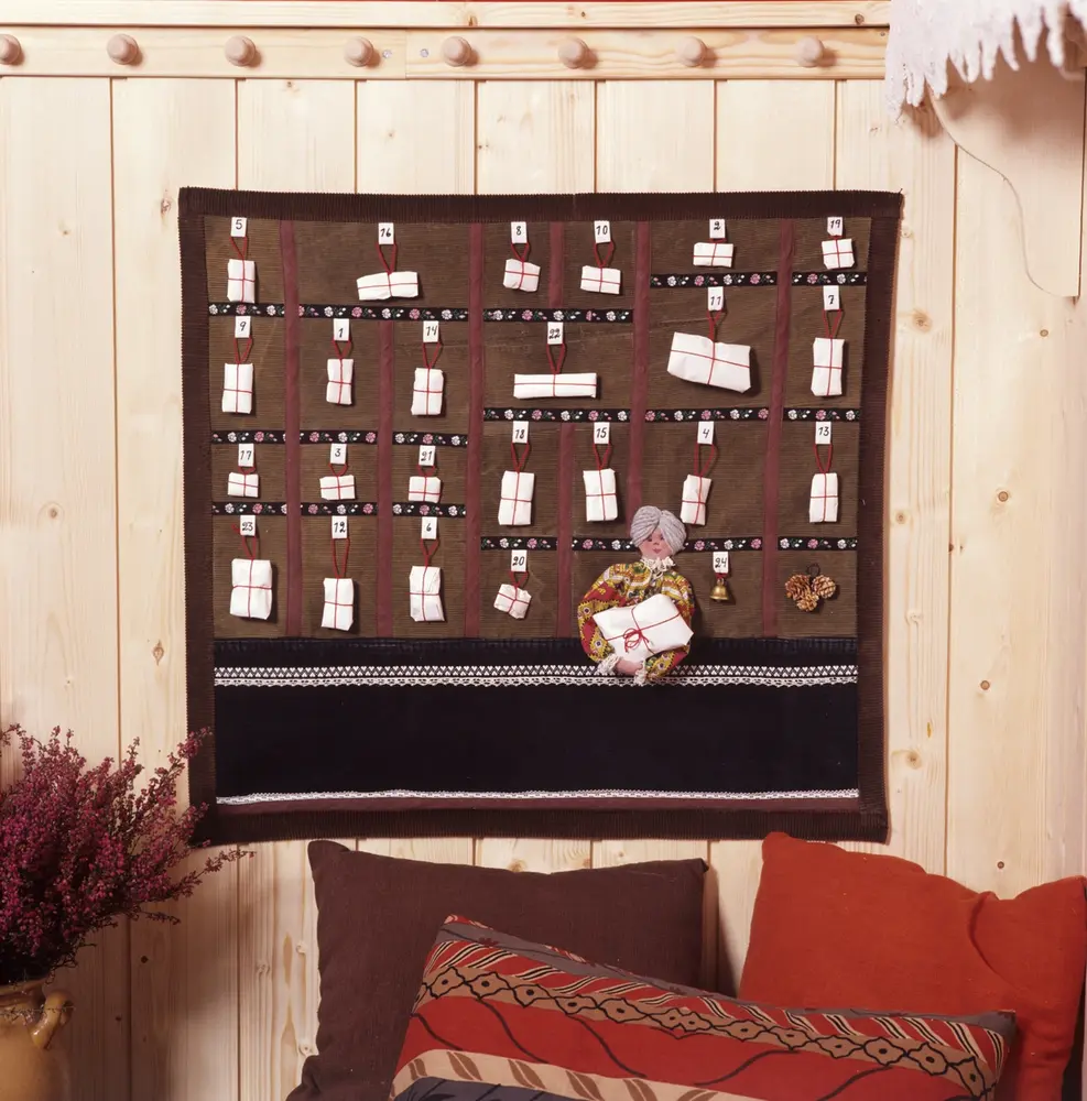 Julekalender. Illustrasjonsbilde fra Nye Bonytt 1977.