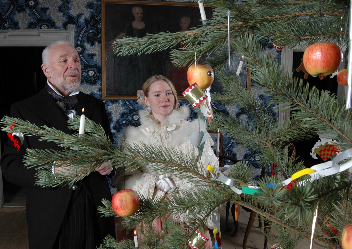 Julen 2005 i Leikanger Prestegård, bygning nummer 191 på Norsk Folkemuseum.