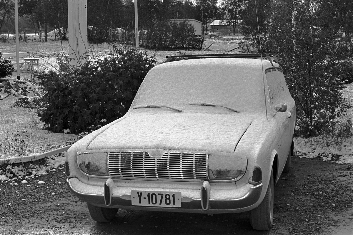 Serie. Uår i jordbruket i Tana, Finnmark. Fotografert sept. 1968.