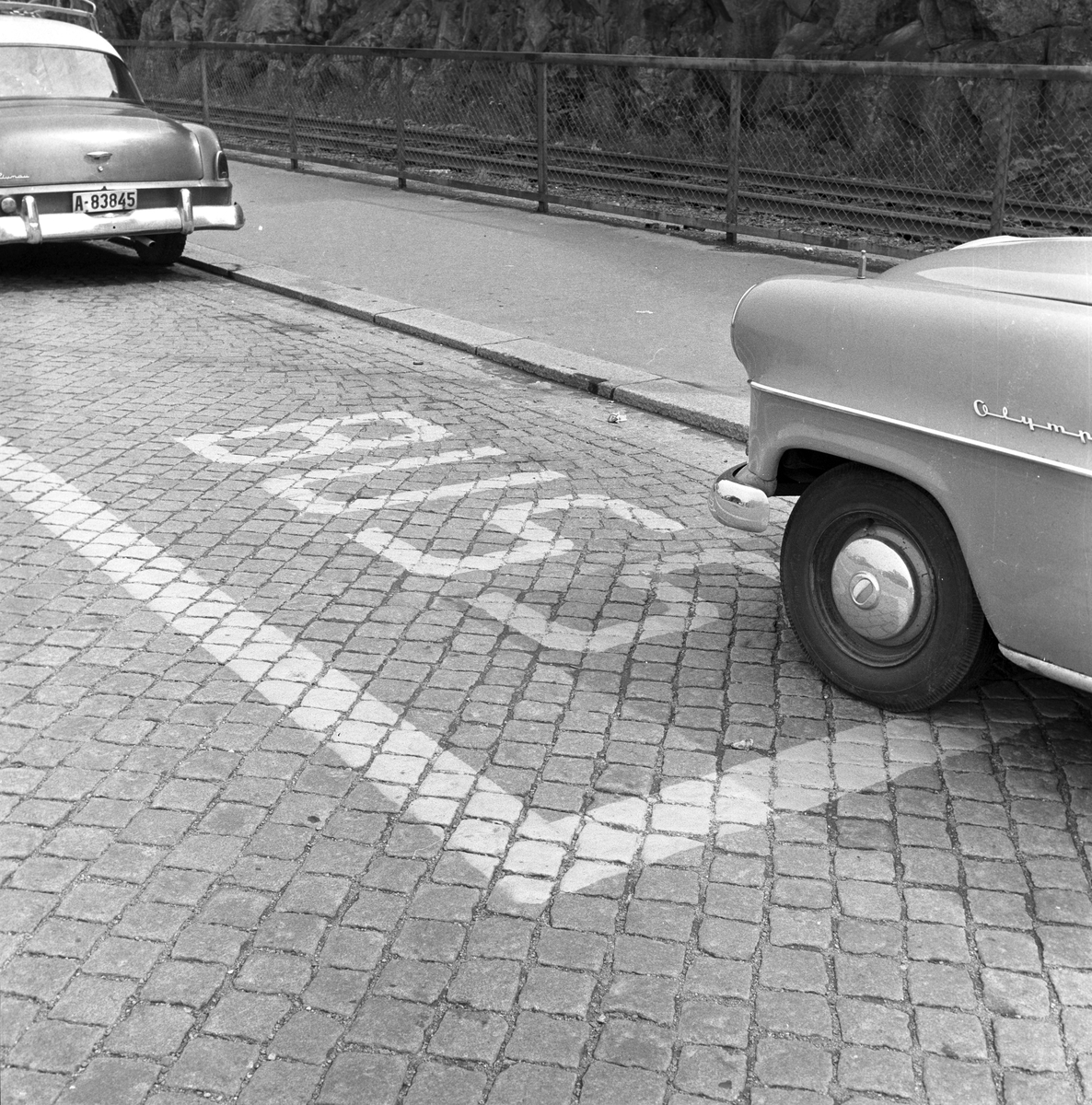 Serie. Trafikk i Oslo og omegn. Fotografert 1958-61.