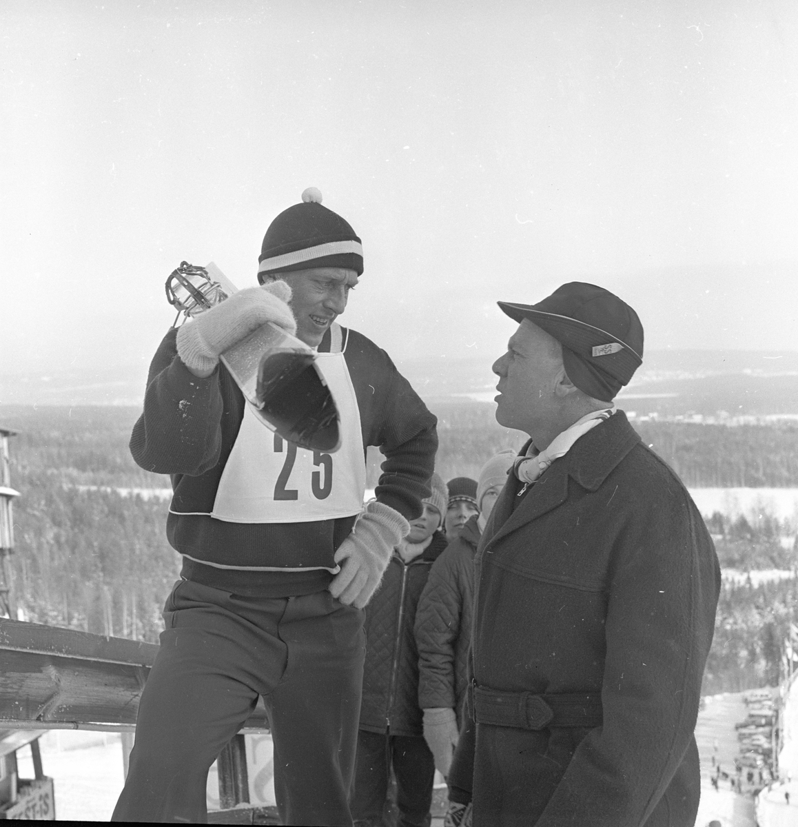 Sverige, Falun, februar 1963, Svenska Skidspelen.