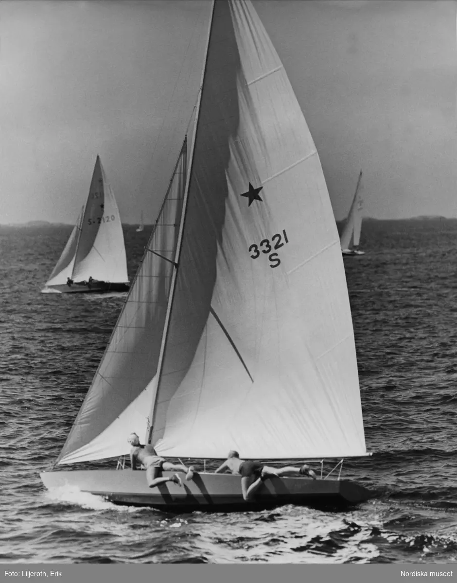 Kappsegling på Marstrandsfjorden