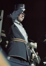 Carl Johan Bernadotte på Stockholms stadion.