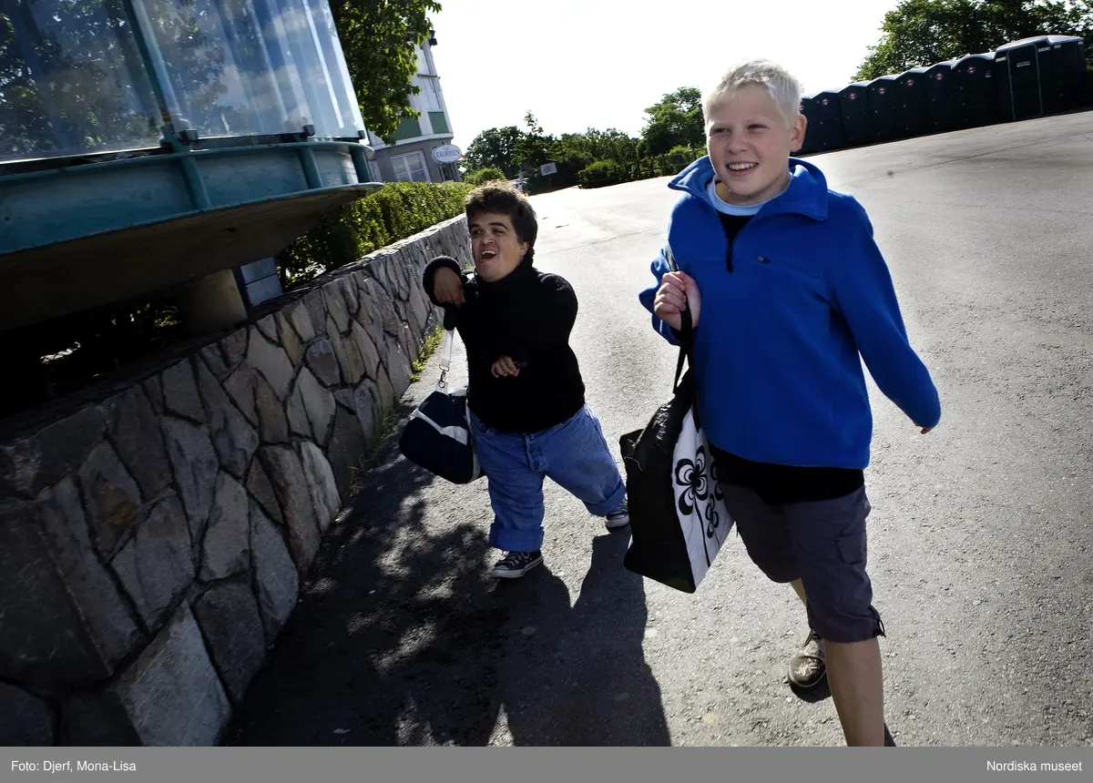 Allsång på Skansen 15 juli 2008. Publik.