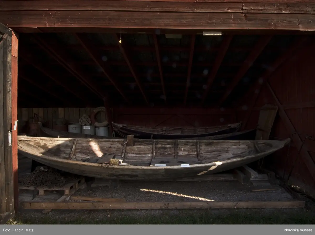 Dalälvarnas flottningsmuseum i Gysinge. Gapskjul.