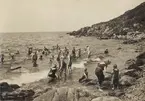 Havsbadorten Ransvik vid Mölle ca 1910.