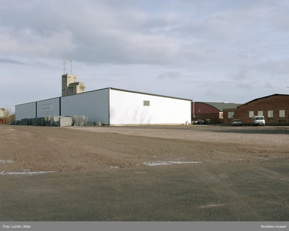 Töreboda,  industrispår, industri, Järnväg. år 2000