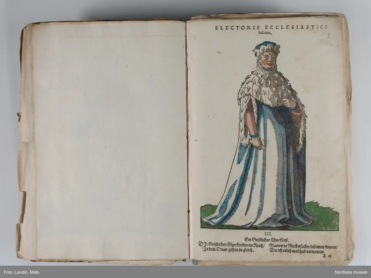 Bilder av och ur boken Trachtenbuch av Hans Weigel, tryckt 1577 i Nürnberg. Original i Nordiska museets bibliotek.

Habitvs Præcipvorvm Popvlorvm, Tam Virorvm Qvam fœminarum Singulari arte depicti.
Dräkt, dräktskick bilder från Europa, Afrika, Orienten och nya Amerika.