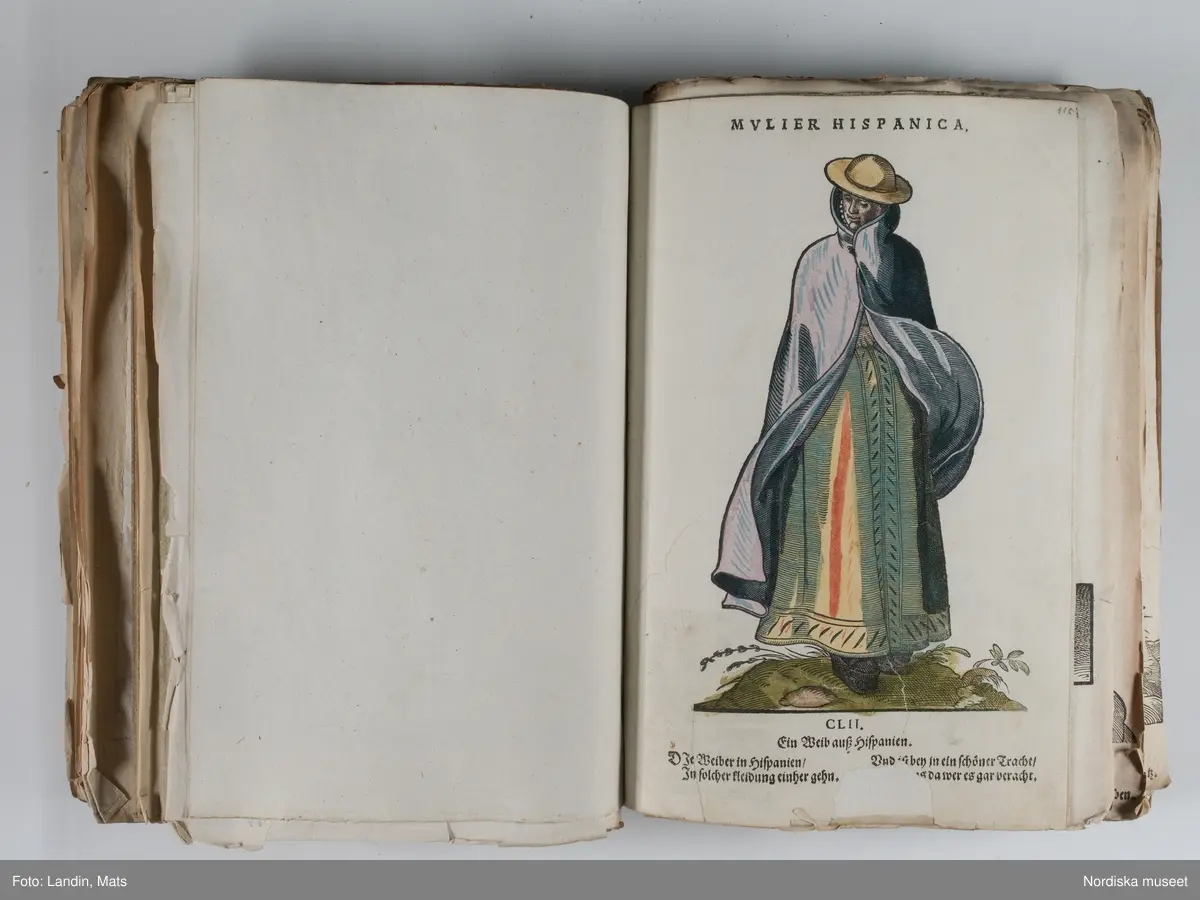 Bilder av och ur boken Trachtenbuch av Hans Weigel, tryckt 1577 i Nürnberg. Original i Nordiska museets bibliotek.

Habitvs Præcipvorvm Popvlorvm, Tam Virorvm Qvam fœminarum Singulari arte depicti.
Dräkt, dräktskick bilder från Europa, Afrika, Orienten och nya Amerika.