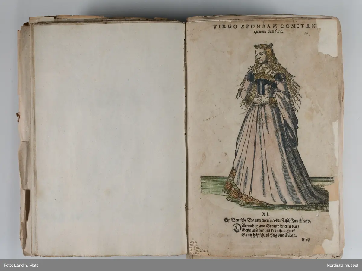 Bilder av och ur boken Trachtenbuch av Hans Weigel, tryckt 1577 i Nürnberg. Original i Nordiska museets bibliotek.

Habitvs Præcipvorvm Popvlorvm, Tam Virorvm Qvam fœminarum Singulari arte depicti.
Dräkt, dräktskick bilder från Europa, Afrika, Orienten och nya Amerika.