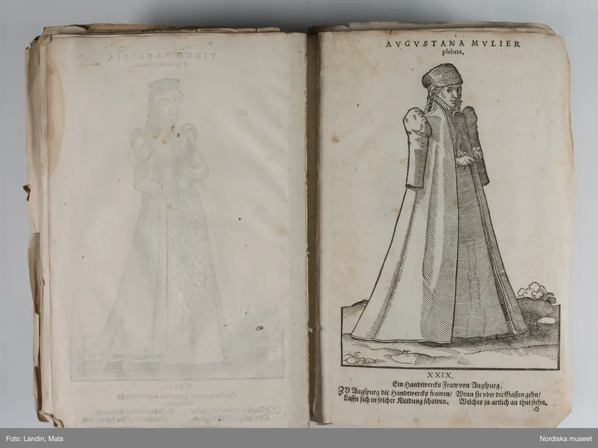 Bilder av och ur boken Trachtenbuch av Hans Weigel, tryckt 1577 i Nürnberg. Original i Nordiska museets bibliotek.

Habitvs Præcipvorvm Popvlorvm, Tam Virorvm Qvam fœminarum Singulari arte depicti.
Dräkt, dräktskick bilder från Europa, Afrika, Orienten och nya Amerika.
