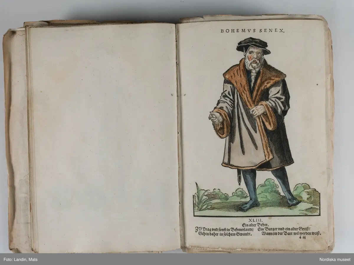Bilder av och ur boken Trachtenbuch av Hans Weigel, tryckt 1577 i Nürnberg. Original i Nordiska museets bibliotek.

Habitvs Præcipvorvm Popvlorvm, Tam Virorvm Qvam fœminarum Singulari arte depicti.
Dräkt, dräktskick bilder från Europa, Afrika, Orienten och nya Amerika.
