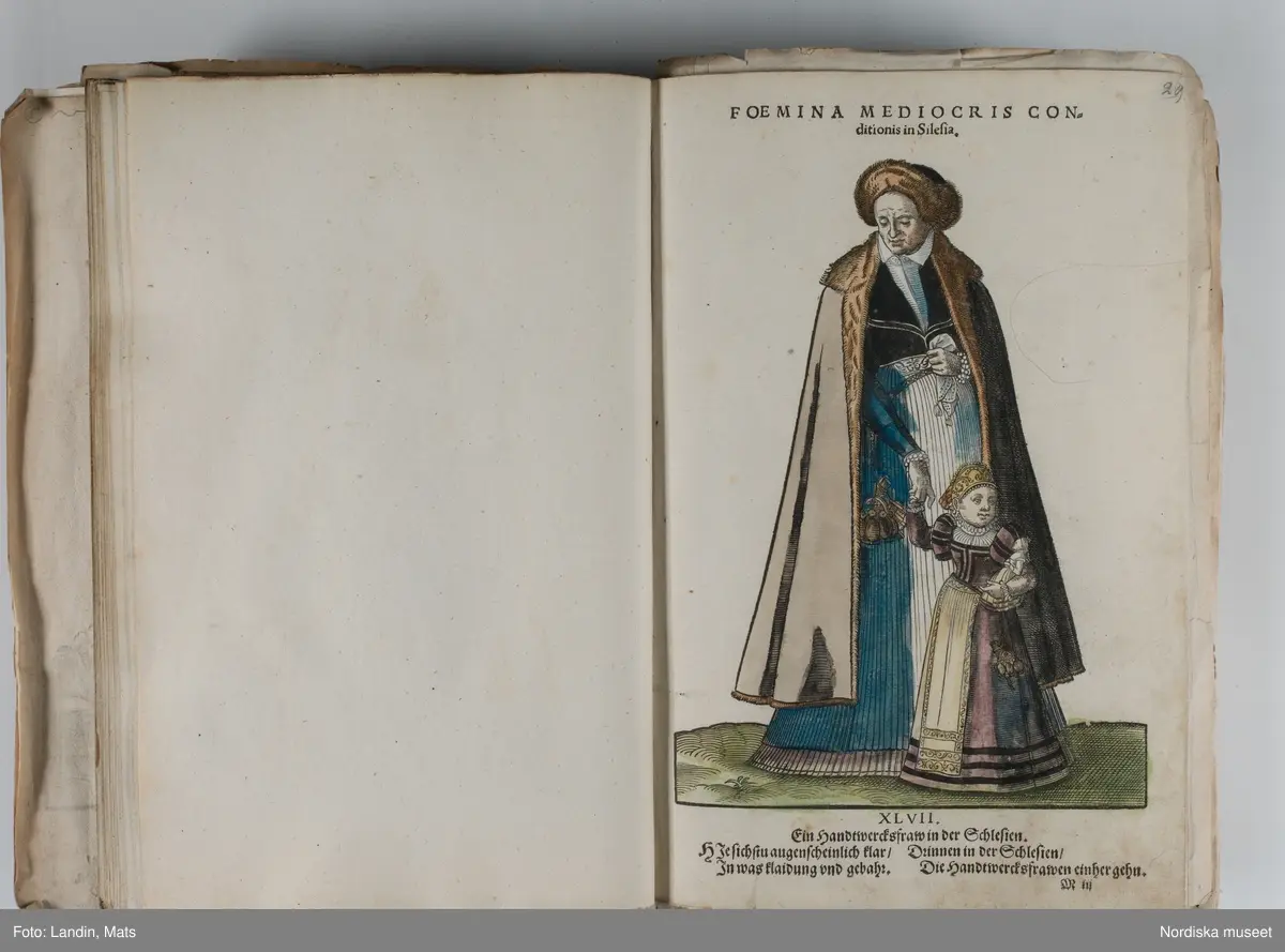 Bilder av och ur boken Trachtenbuch av Hans Weigel, tryckt 1577 i Nürnberg. Original i Nordiska museets bibliotek.

Habitvs Præcipvorvm Popvlorvm, Tam Virorvm Qvam fœminarum Singulari arte depicti.
Dräkt, dräktskick bilder från Europa, Afrika, Orienten och nya Amerika.
