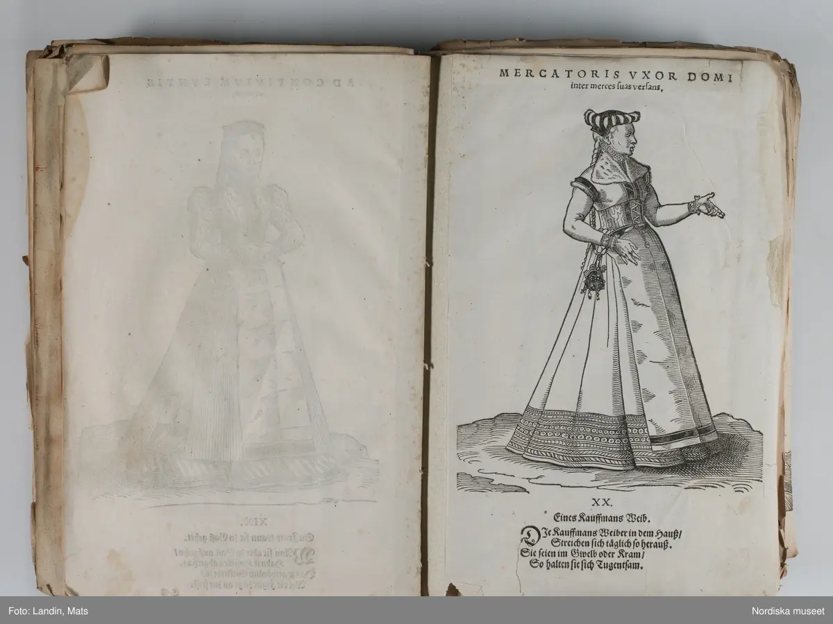 Bilder av och ur boken Trachtenbuch av Hans Weigel, tryckt 1577 i Nürnberg. Original i Nordiska museets bibliotek.

Habitvs Præcipvorvm Popvlorvm, Tam Virorvm Qvam fœminarum Singulari arte depicti.
Dräkt, dräktskick bilder från Europa, Afrika, Orienten och nya Amerika.