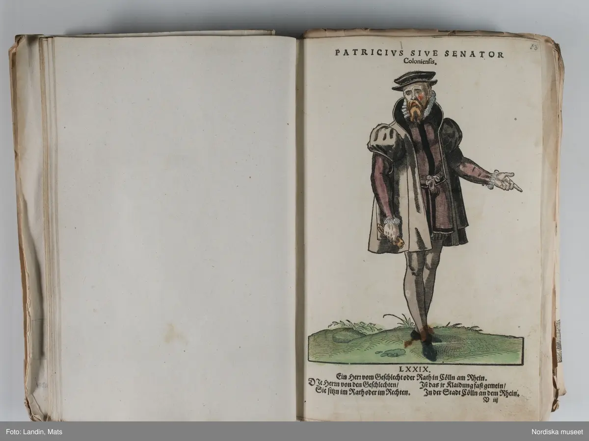 Bilder av och ur boken Trachtenbuch av Hans Weigel, tryckt 1577 i Nürnberg. Original i Nordiska museets bibliotek.

Habitvs Præcipvorvm Popvlorvm, Tam Virorvm Qvam fœminarum Singulari arte depicti.
Dräkt, dräktskick bilder från Europa, Afrika, Orienten och nya Amerika.