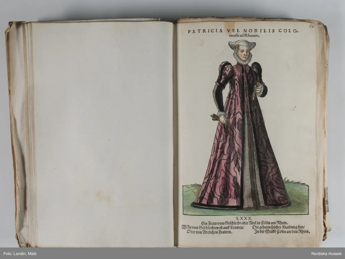 Bilder av och ur boken Trachtenbuch av Hans Weigel, tryckt 1577 i Nürnberg. Original i Nordiska museets bibliotek.

Habitvs Præcipvorvm Popvlorvm, Tam Virorvm Qvam fœminarum Singulari arte depicti.
Dräkt, dräktskick bilder från Europa, Afrika, Orienten och nya Amerika.