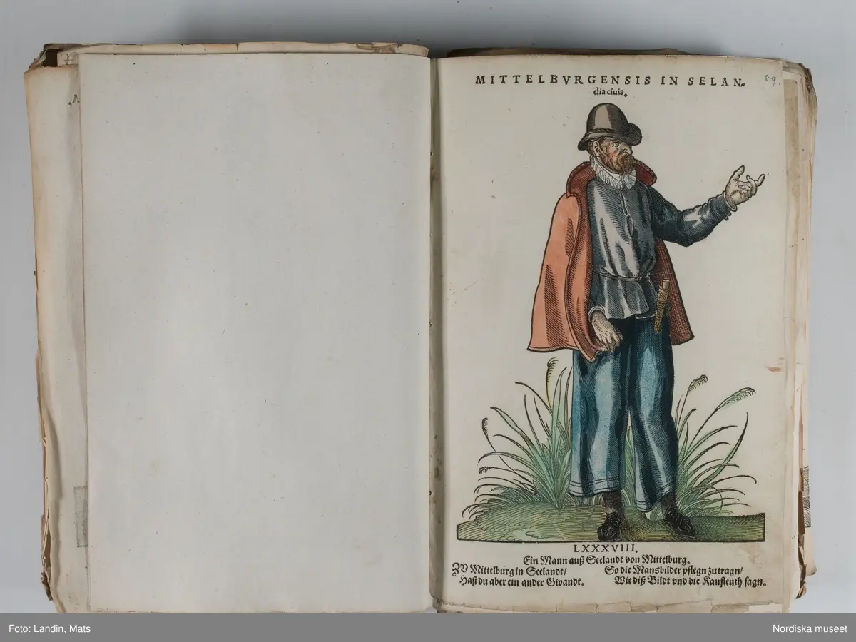 Bilder av och ur boken Trachtenbuch av Hans Weigel, tryckt 1577 i Nürnberg. Original i Nordiska museets bibliotek.

Habitvs Præcipvorvm Popvlorvm, Tam Virorvm Qvam fœminarum Singulari arte depicti.
Dräkt, dräktskick bilder från Europa, Afrika, Orienten och nya Amerika.