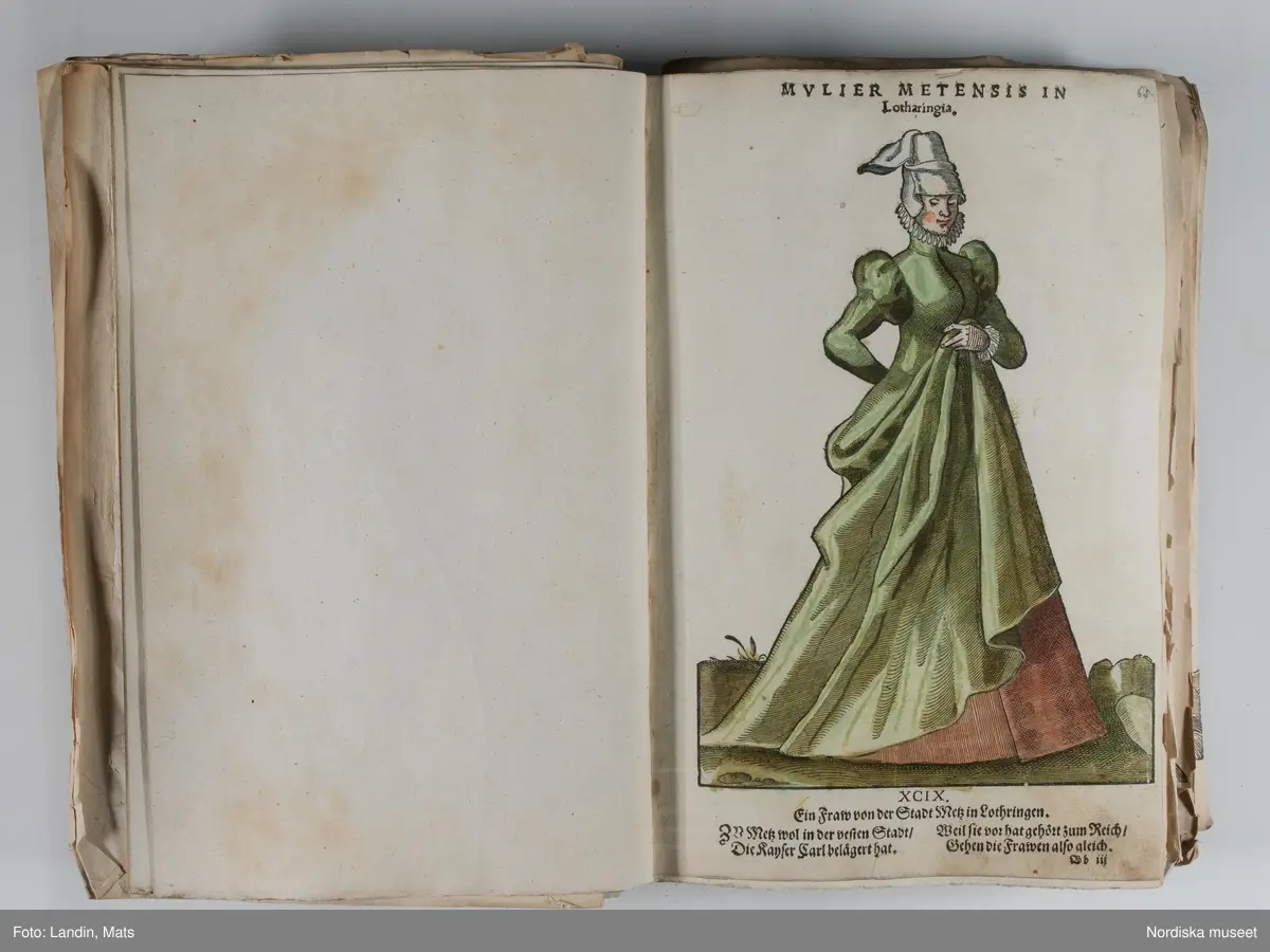 Bilder av och ur boken Trachtenbuch av Hans Weigel, tryckt 1577 i Nürnberg. Original i Nordiska museets bibliotek.

Habitvs Præcipvorvm Popvlorvm, Tam Virorvm Qvam fœminarum Singulari arte depicti.
Dräkt, dräktskick bilder från Europa, Afrika, Orienten och nya Amerika.