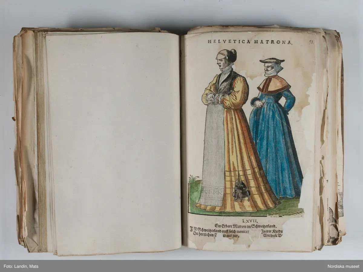Bilder av och ur boken Trachtenbuch av Hans Weigel, tryckt 1577 i Nürnberg. Original i Nordiska museets bibliotek.

Habitvs Præcipvorvm Popvlorvm, Tam Virorvm Qvam fœminarum Singulari arte depicti.
Dräkt, dräktskick bilder från Europa, Afrika, Orienten och nya Amerika.