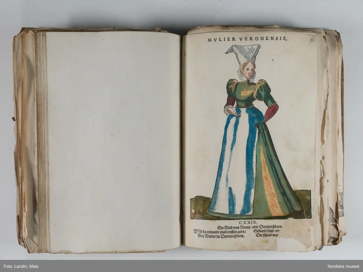 Bilder av och ur boken Trachtenbuch av Hans Weigel, tryckt 1577 i Nürnberg. Original i Nordiska museets bibliotek.

Habitvs Præcipvorvm Popvlorvm, Tam Virorvm Qvam fœminarum Singulari arte depicti.
Dräkt, dräktskick bilder från Europa, Afrika, Orienten och nya Amerika.