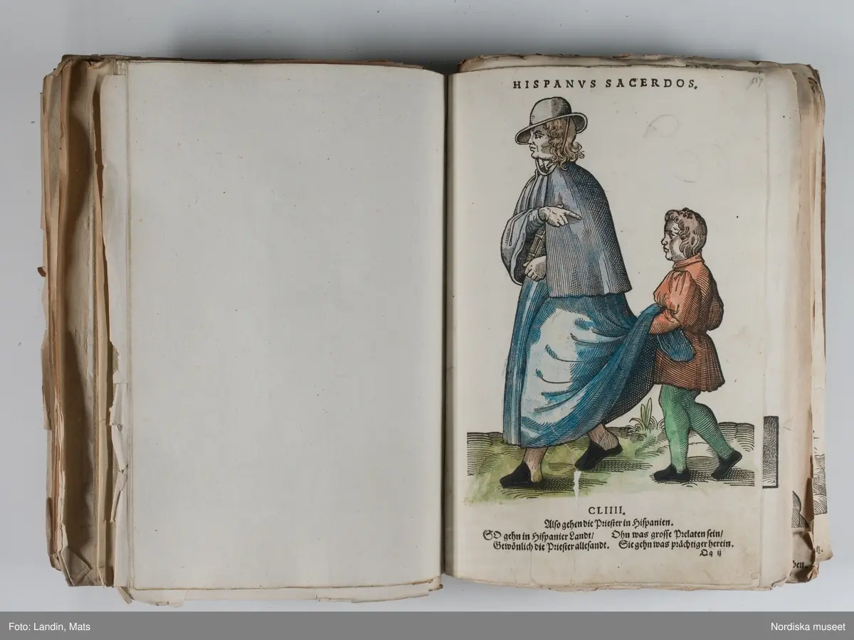 Bilder av och ur boken Trachtenbuch av Hans Weigel, tryckt 1577 i Nürnberg. Original i Nordiska museets bibliotek.

Habitvs Præcipvorvm Popvlorvm, Tam Virorvm Qvam fœminarum Singulari arte depicti.
Dräkt, dräktskick bilder från Europa, Afrika, Orienten och nya Amerika.