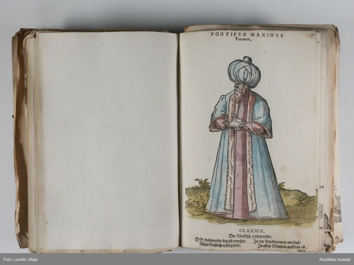 Bilder av och ur boken Trachtenbuch av Hans Weigel, tryckt 1577 i Nürnberg. Original i Nordiska museets bibliotek.

Habitvs Præcipvorvm Popvlorvm, Tam Virorvm Qvam fœminarum Singulari arte depicti.
Dräkt, dräktskick bilder från Europa, Afrika, Orienten och nya Amerika.