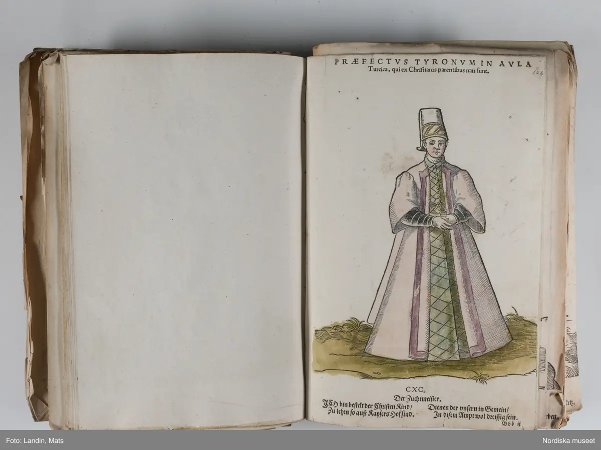 Bilder av och ur boken Trachtenbuch av Hans Weigel, tryckt 1577 i Nürnberg. Original i Nordiska museets bibliotek.

Habitvs Præcipvorvm Popvlorvm, Tam Virorvm Qvam fœminarum Singulari arte depicti.
Dräkt, dräktskick bilder från Europa, Afrika, Orienten och nya Amerika.