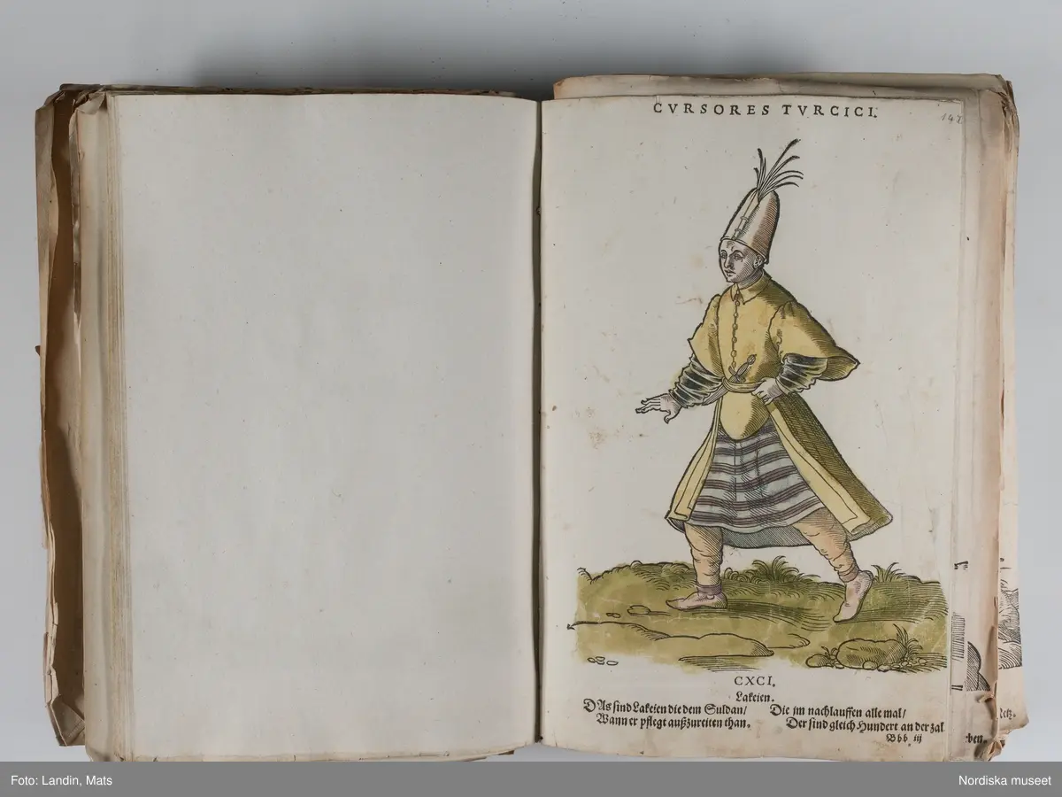 Bilder av och ur boken Trachtenbuch av Hans Weigel, tryckt 1577 i Nürnberg. Original i Nordiska museets bibliotek.

Habitvs Præcipvorvm Popvlorvm, Tam Virorvm Qvam fœminarum Singulari arte depicti.
Dräkt, dräktskick bilder från Europa, Afrika, Orienten och nya Amerika.