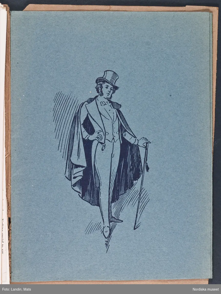 Herrmode, katalog Mayfair Fashions sommaren 1921.