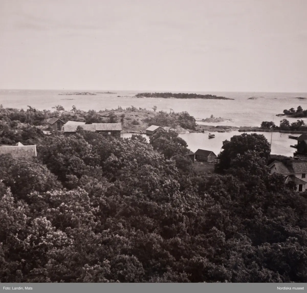 Strupö. Småland. Återvändande till tidigare dokumentation av Albert Eskeröd 1946 E.U. 46564