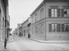 Jernbrogatan - Östra Ågatan, kvarteren Leoparden och Klostret, Uppsala 1901 - 1902