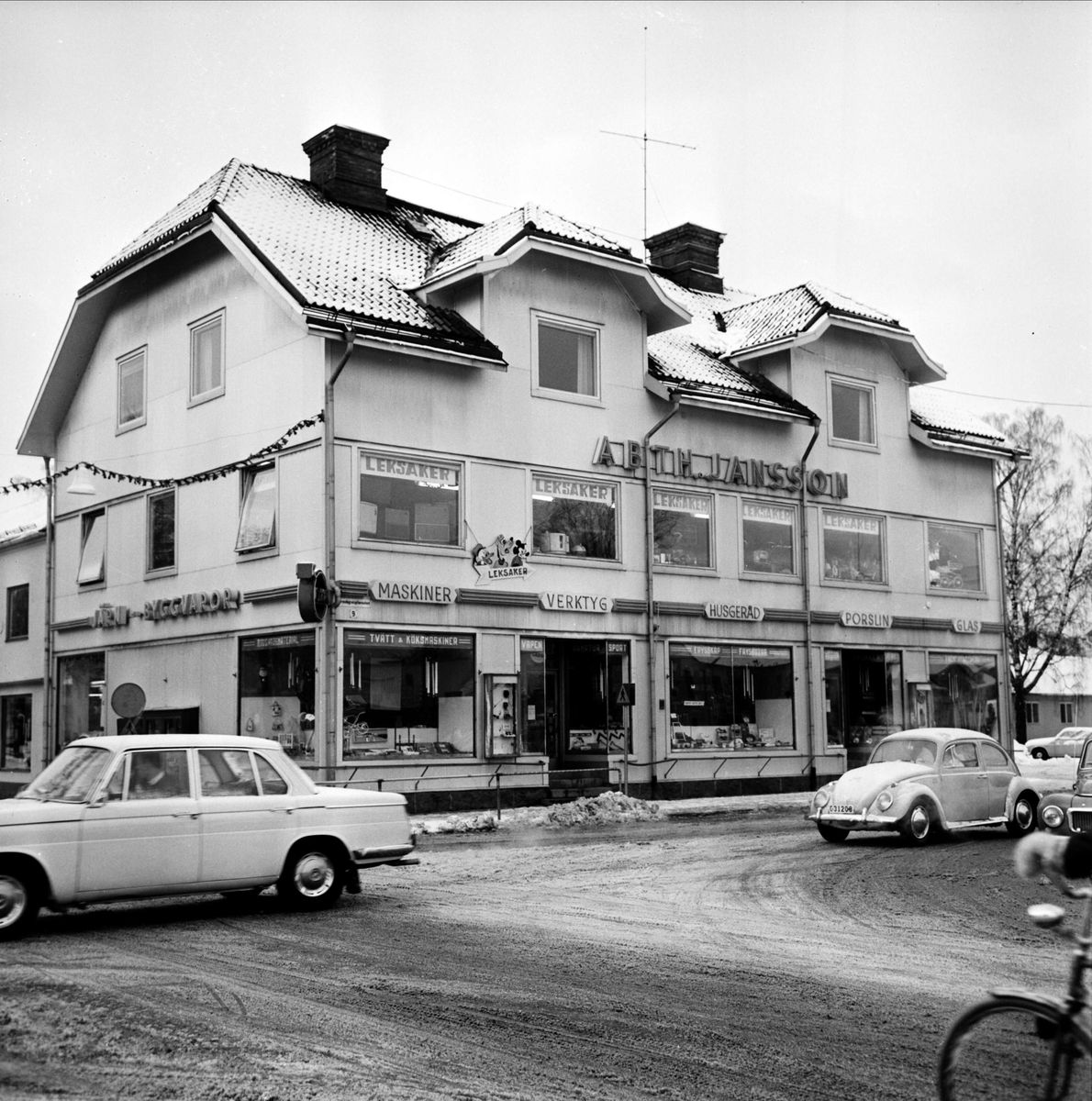 Järnaffären AB Th. Jansson, Tierp, Uppland 1967