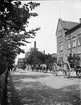 Andra Svea Artilleriregemente, Svartbäcksgatan vid kvarteret Edda, Uppsala 1900 - 1901