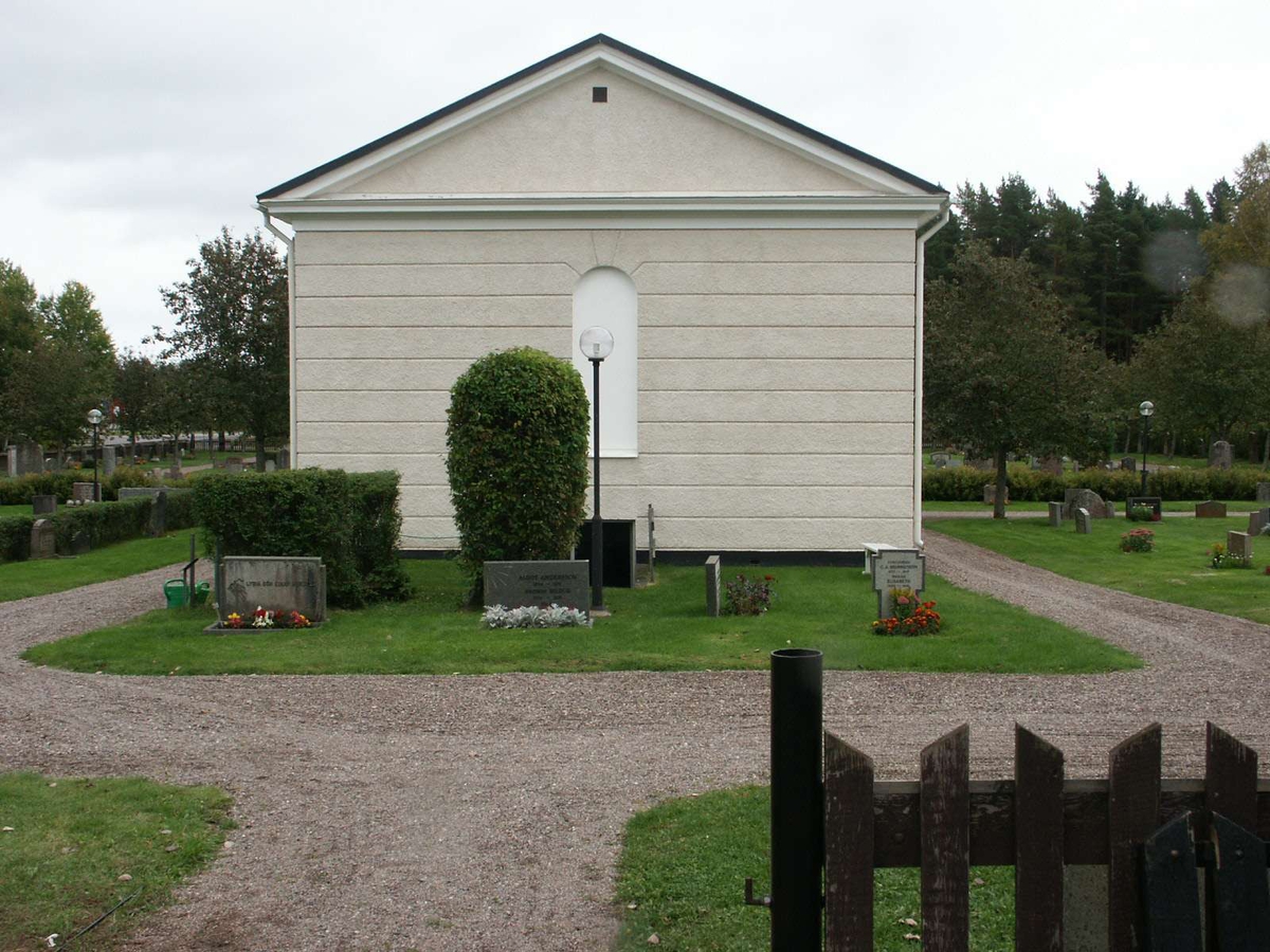 Hoppets kapell på Nya kyrkogården, Östhammars kyrka, Östhammar, Uppland 2004