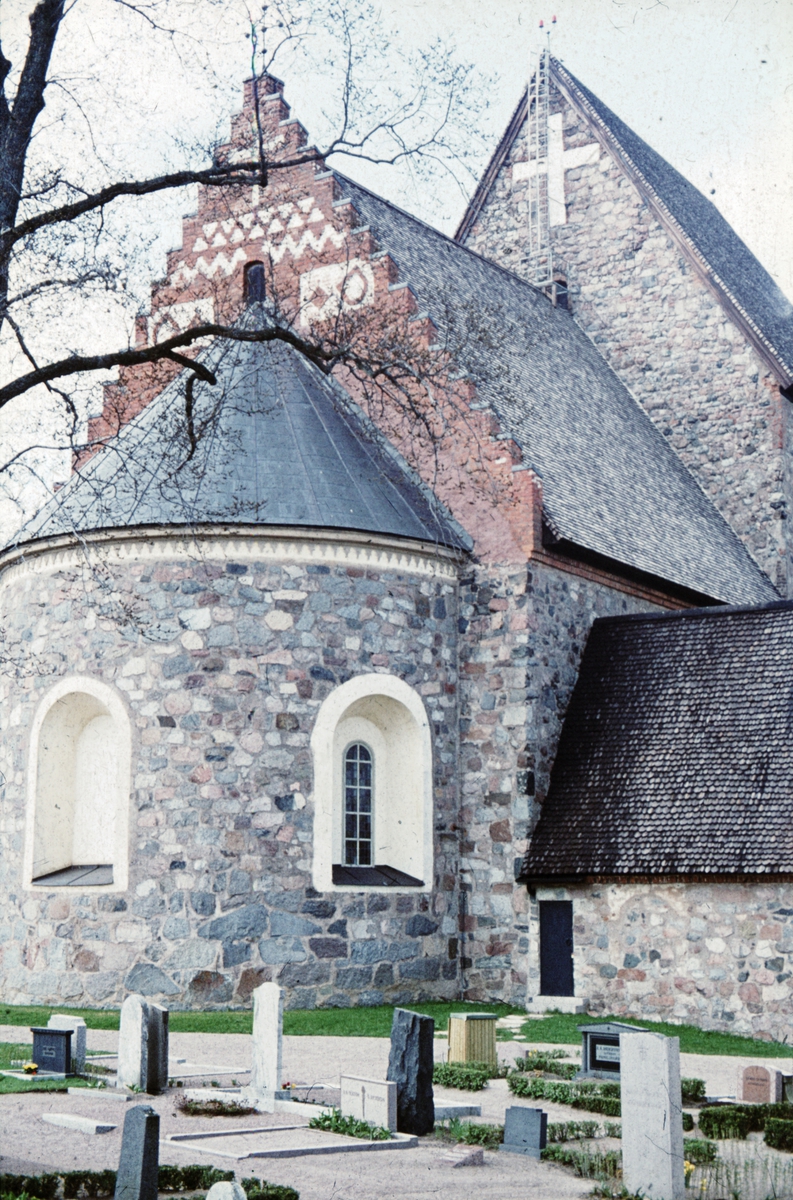 Gamla Uppsala kyrka - Arkeologi Gamla Uppsala 1973