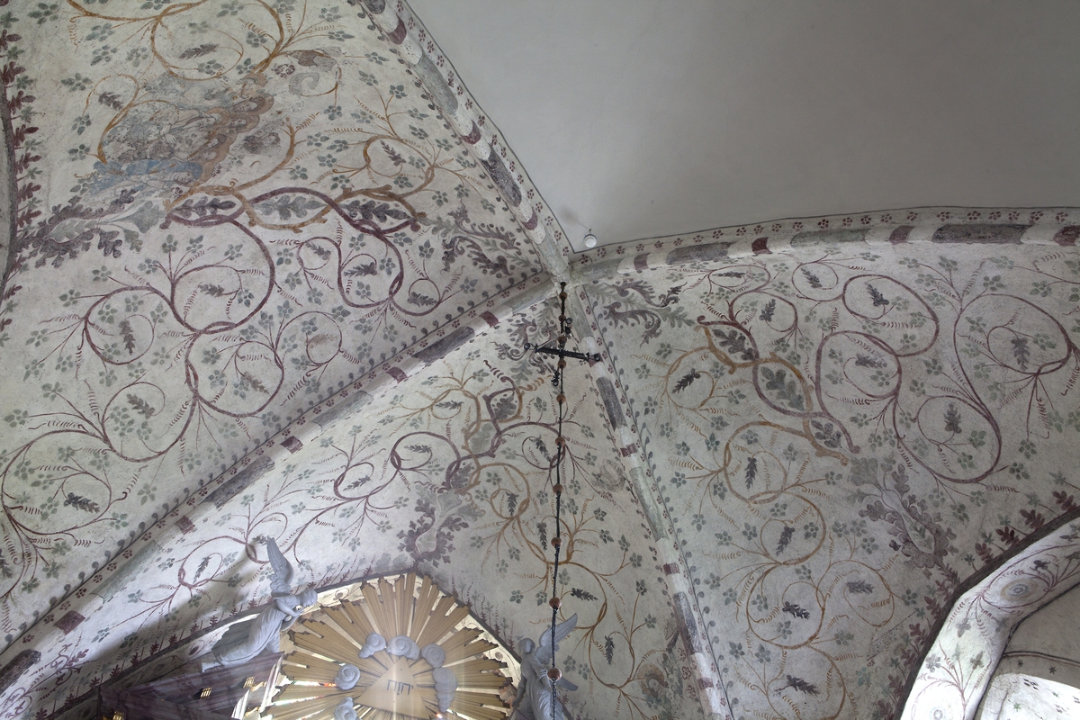Korvalvet, Bälinge kyrka, Uppland 2012
