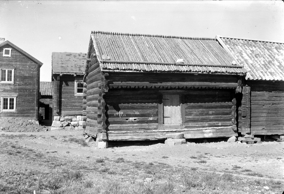 Hökhuvudboden på friluftsmuseet Disagården, Gamla Uppsala maj 1931