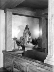 Interiör i Fröslunda kyrka, Fröslunda socken, Uppland