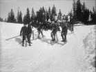 Sumedåkning (?), sannolikt Berge, Timrå socken, Medelpad 1911