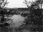Vy över älv, sannolikt Medelpad