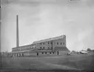 S:t Eriks Lervarufabrikers tegelbruk under uppförande, kvarteret Grenen, Luthagen, Uppsala 1909