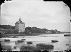 Wiks slott från söder, Balingsta socken, Uppland 1860-tal