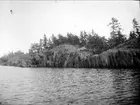 Havskust, Singö socken, Uppland juli 1921