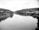 Fyrisån vid Flottsund, Sunnersta, Uppsala 1922