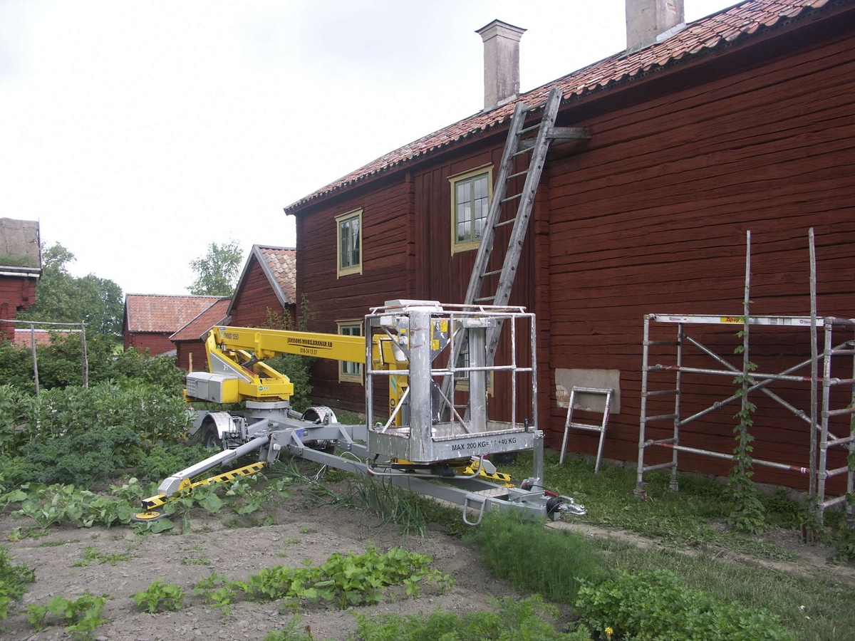 Mangårdsbyggnad i Gränbygården, på friluftsmuseet Disagården, Gamla Uppsala, Uppsala.