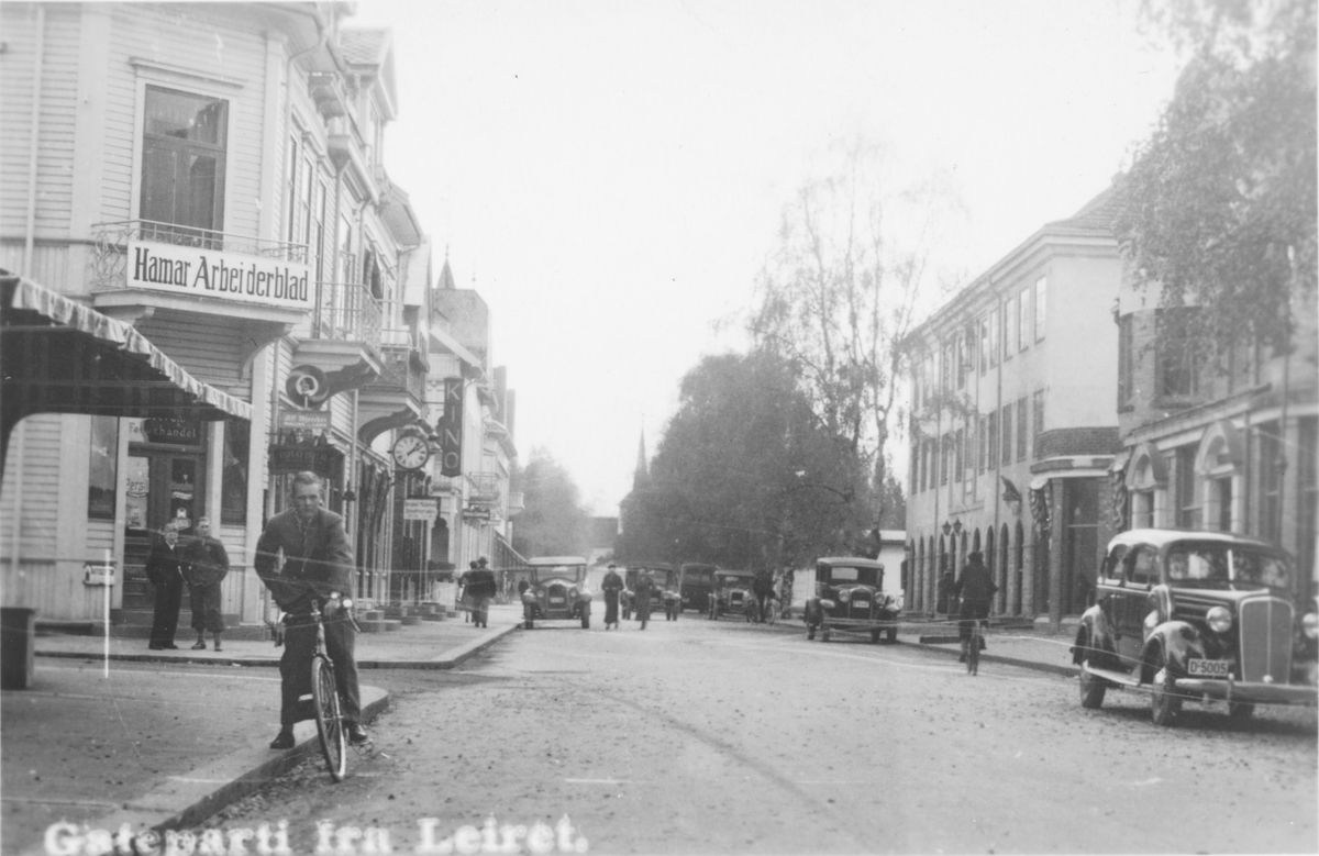 Storgata, Leiret. Elverum. 