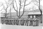 Fallskärmsjägarskolan i Karlsborg 1955.