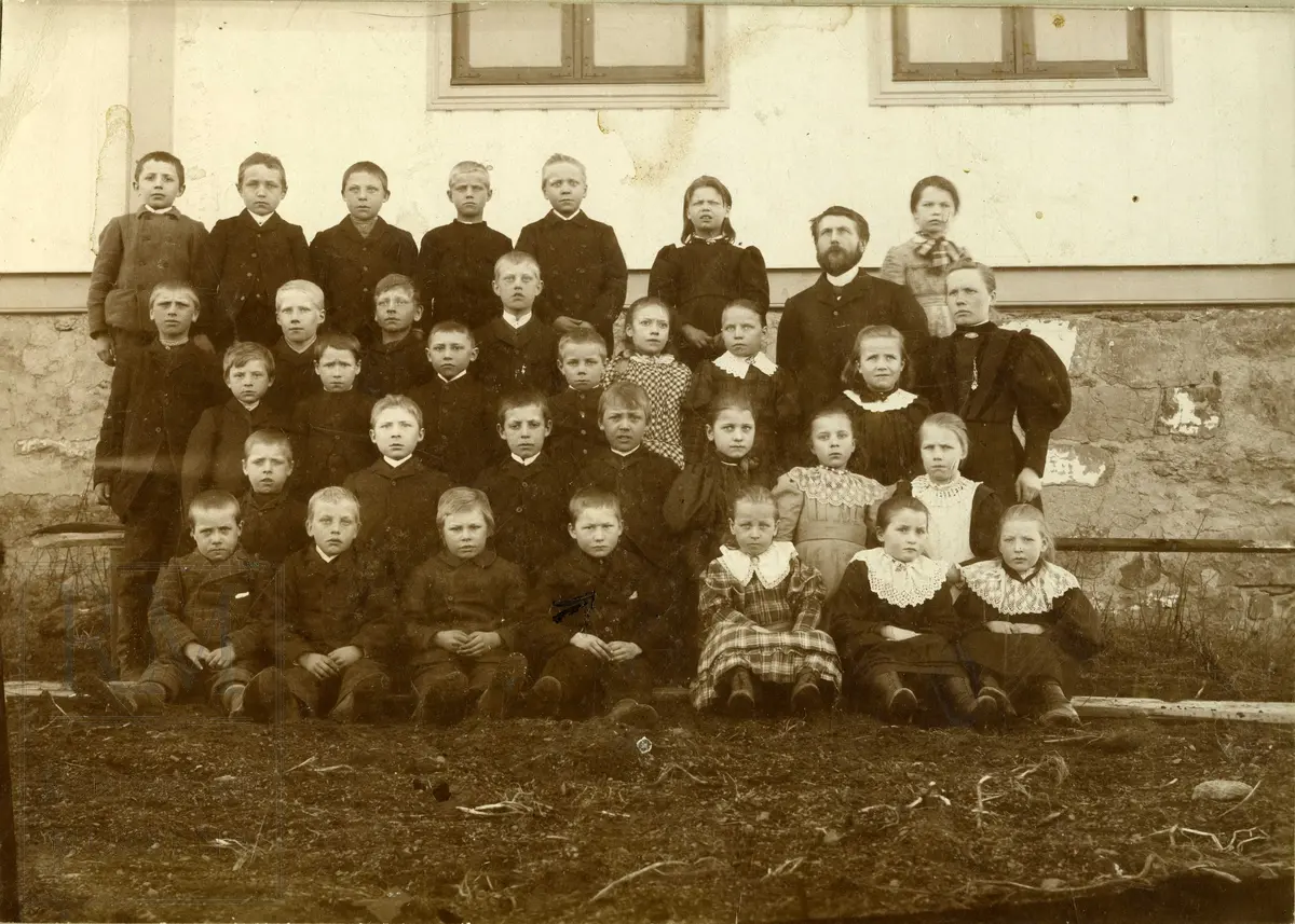 Skolebilde Granlund skole 1894